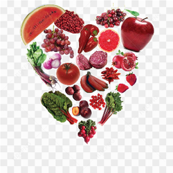 Vector Heart Fruit PNG Image