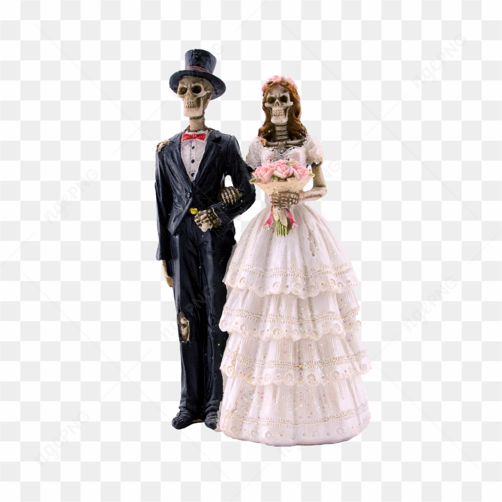 Halloween Wedding PNG Image