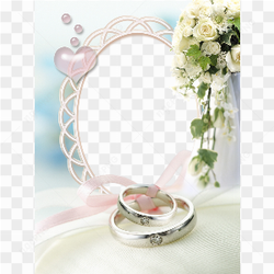 Wedding Frame PNG File