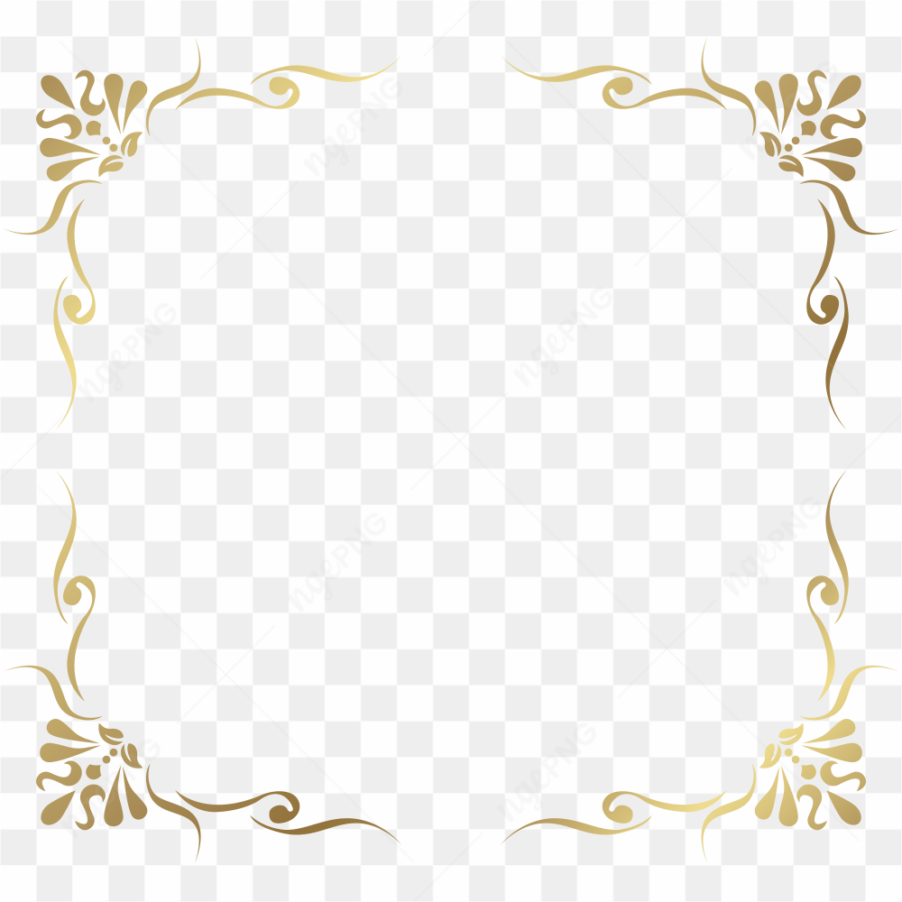 Wedding Frame PNG Transparent