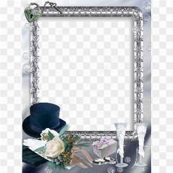 Wedding Frame PNG HD Photo