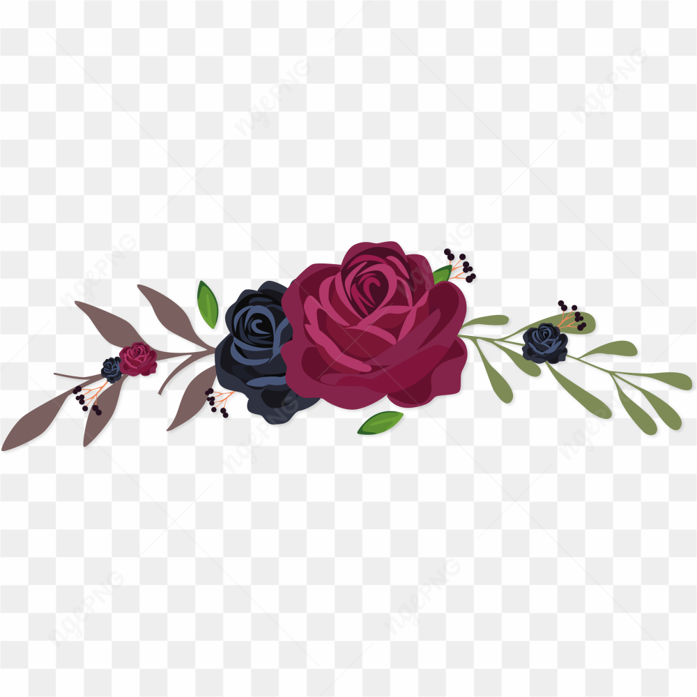 Wedding Flower Vector PNG