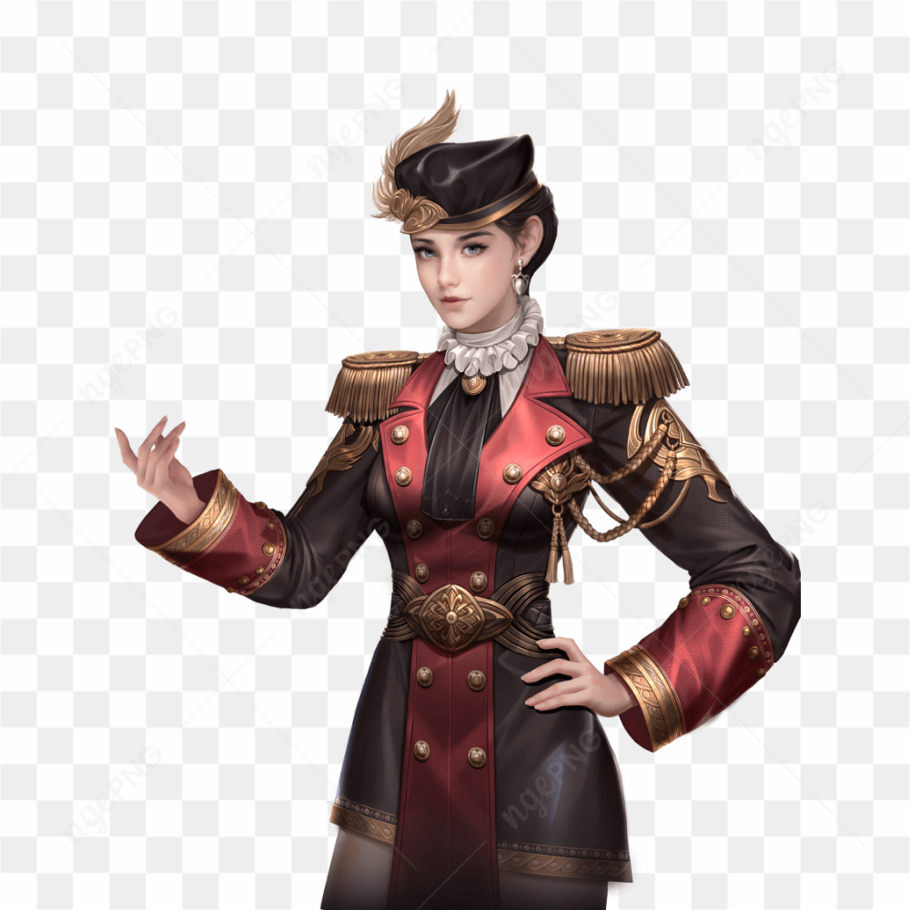 Character PUBG mobile women 