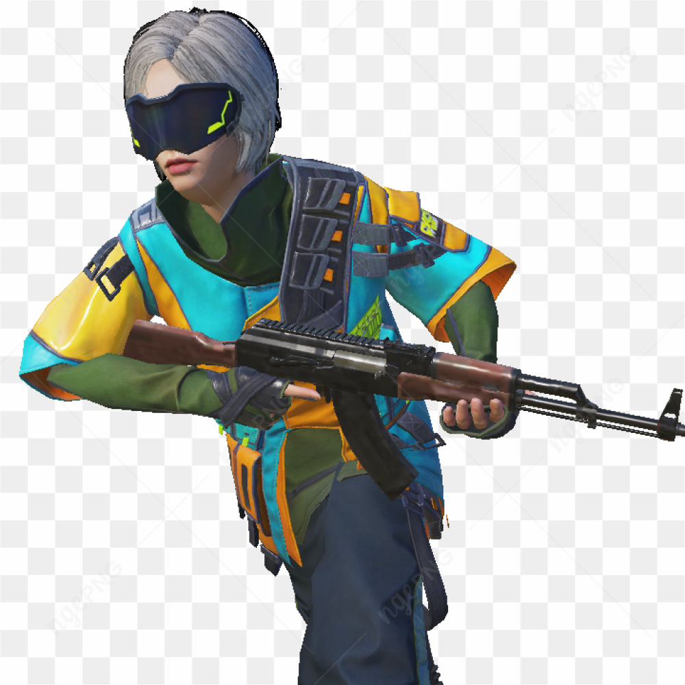 Character PUBG mobile female 