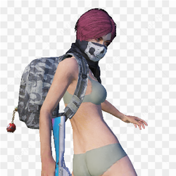 Character PUBG mobile female 