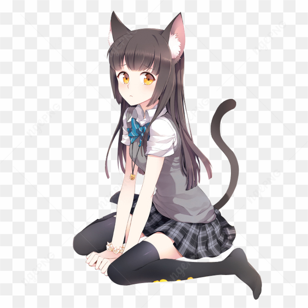 Cat Girl PNG
