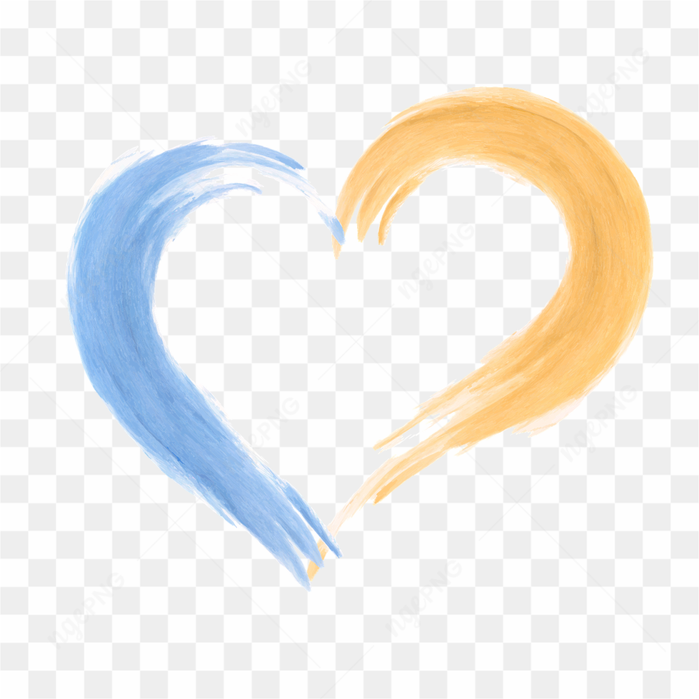 Blue and yellow 