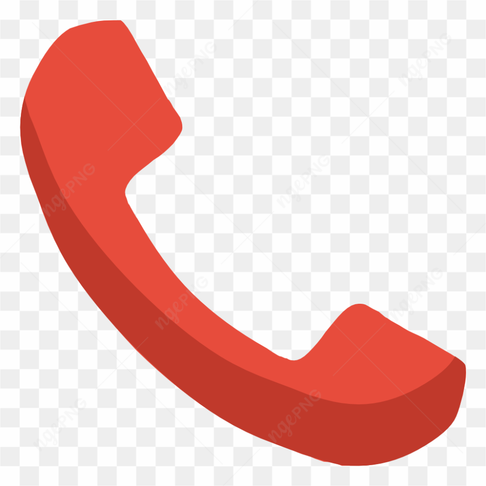 Phone red symbol