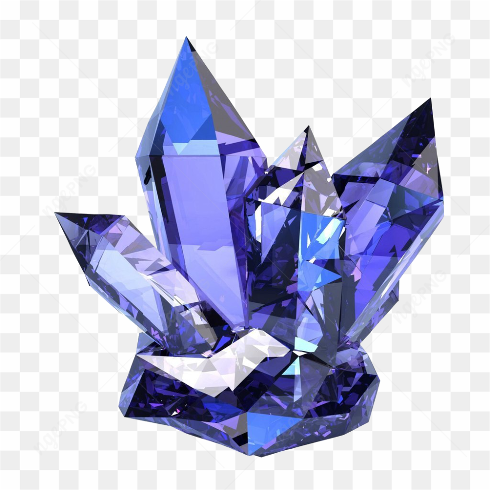Purple crystal gem