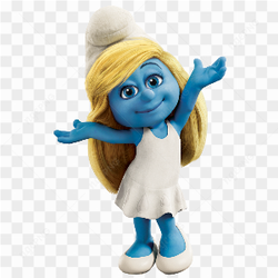 Female Smurf character
