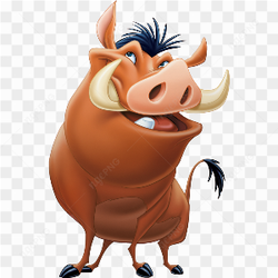 Disney Pumba illustration