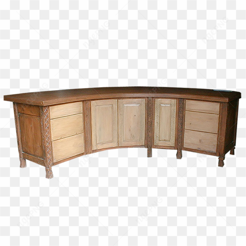Brown wooden cupboard