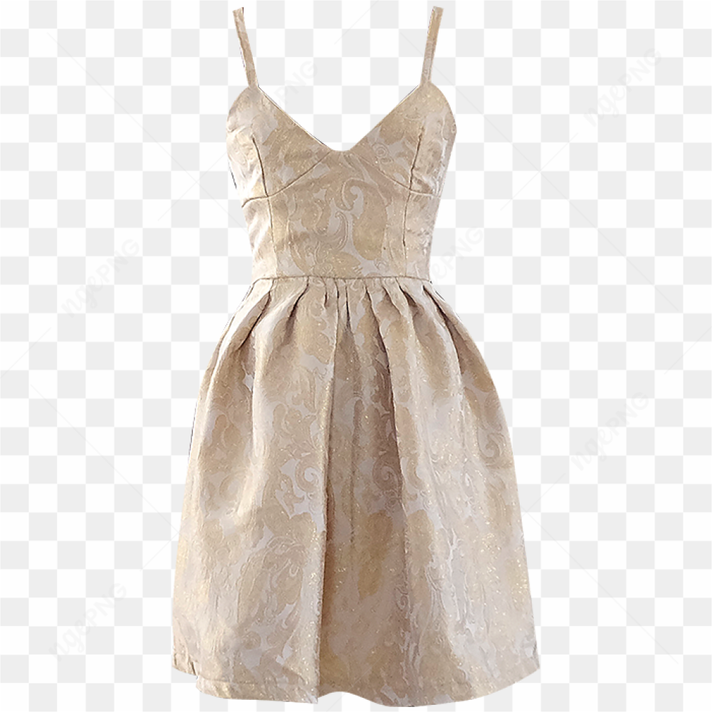 Dress woman cream