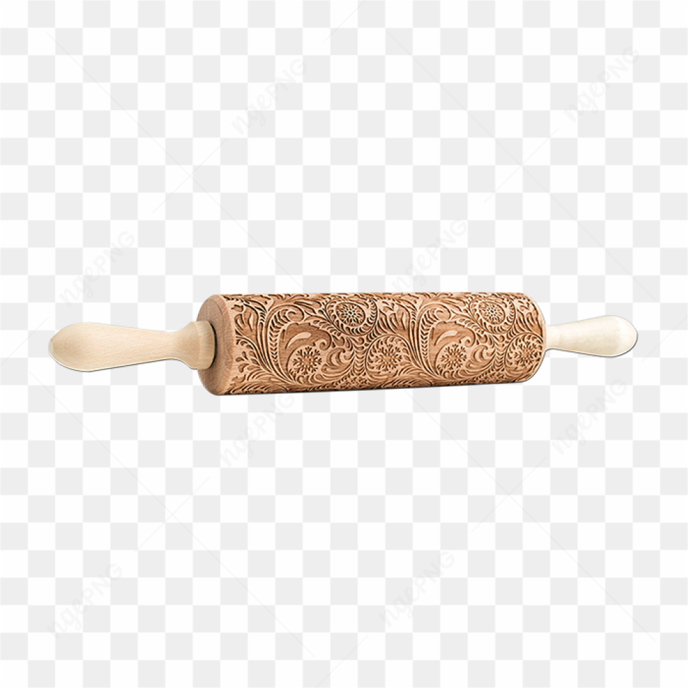 Engraved rolling pin