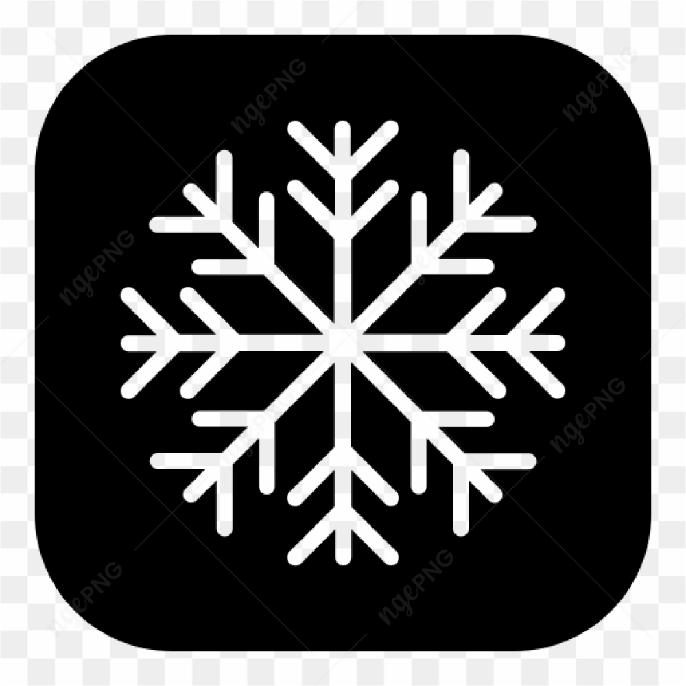 Black crystal of ice 