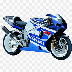 SUZUKI SUPER BIKE BLUE