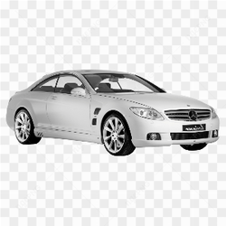 MERCEDES SEDAN SILVER