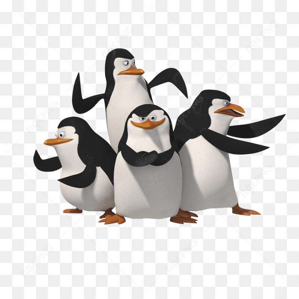 PENGUIN GANG CARTOON