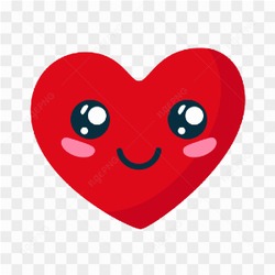 Smile heart .