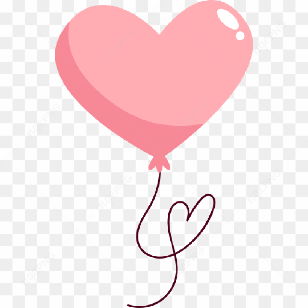 Balloon heart .