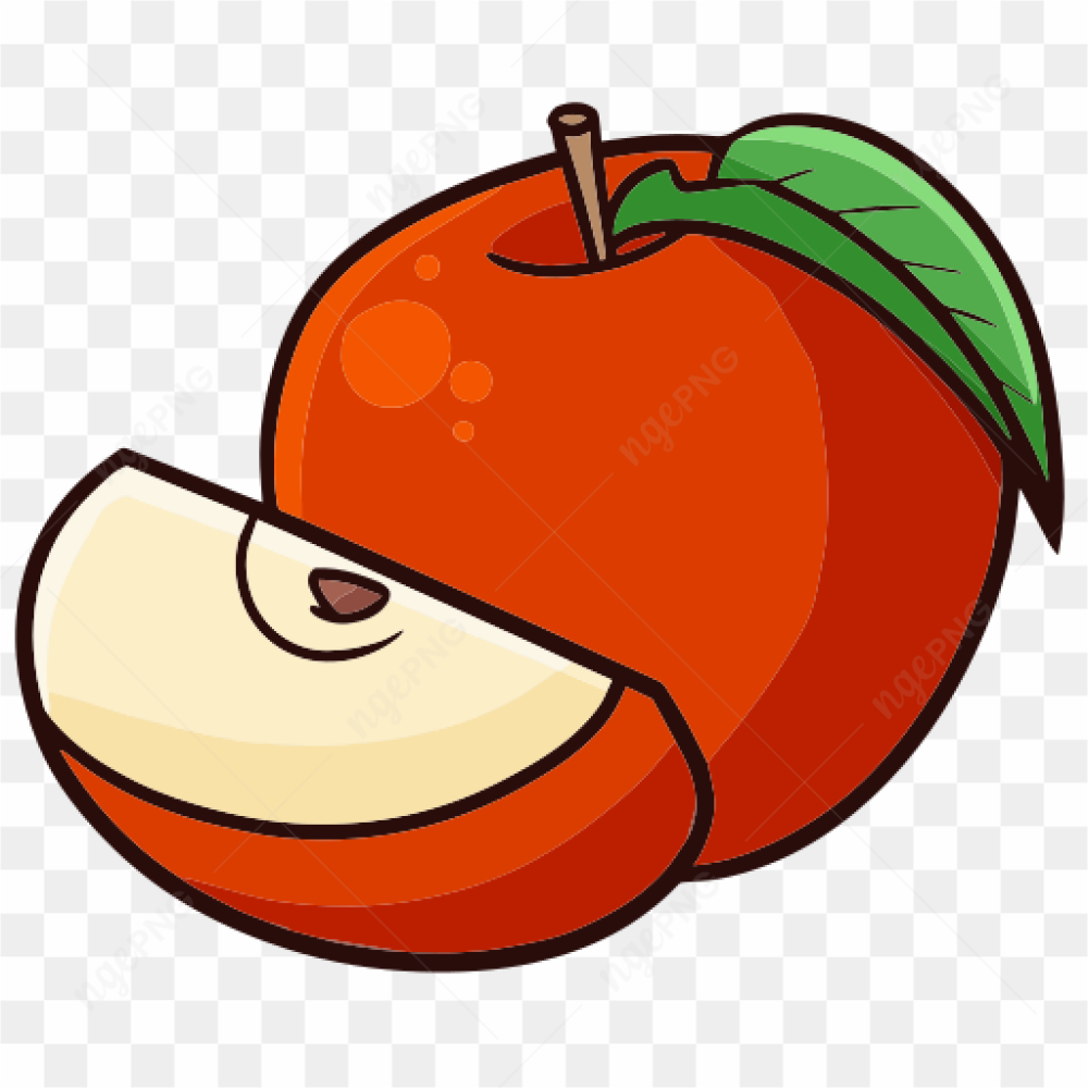 Apple fruit .