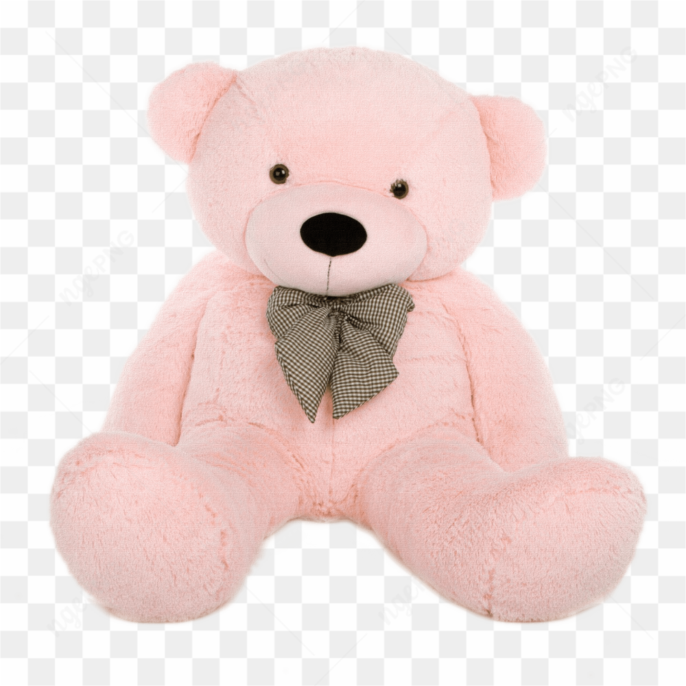 Pink bear toy