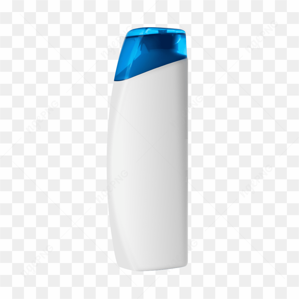 White shampoo bottle