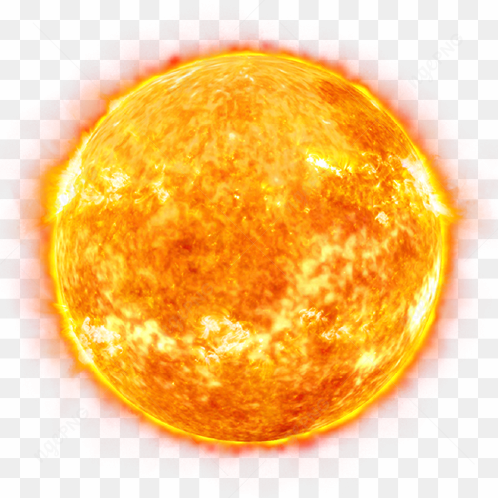 Yellow sun star