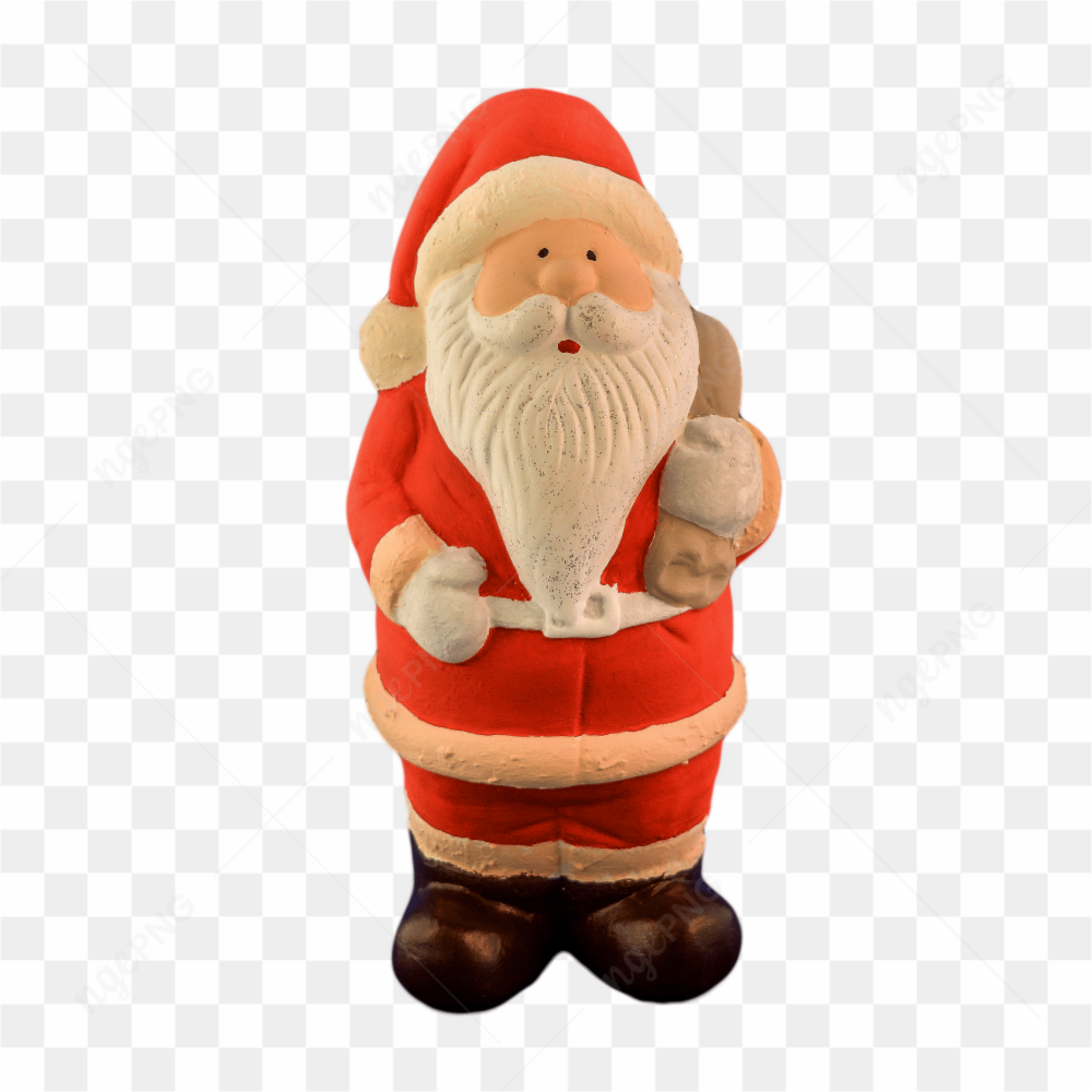 Transparent Background, Santa Claus, Figure,