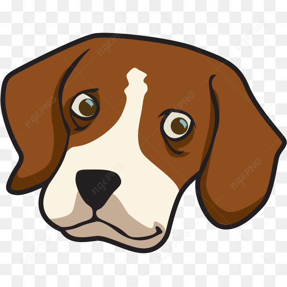 Cute dog face