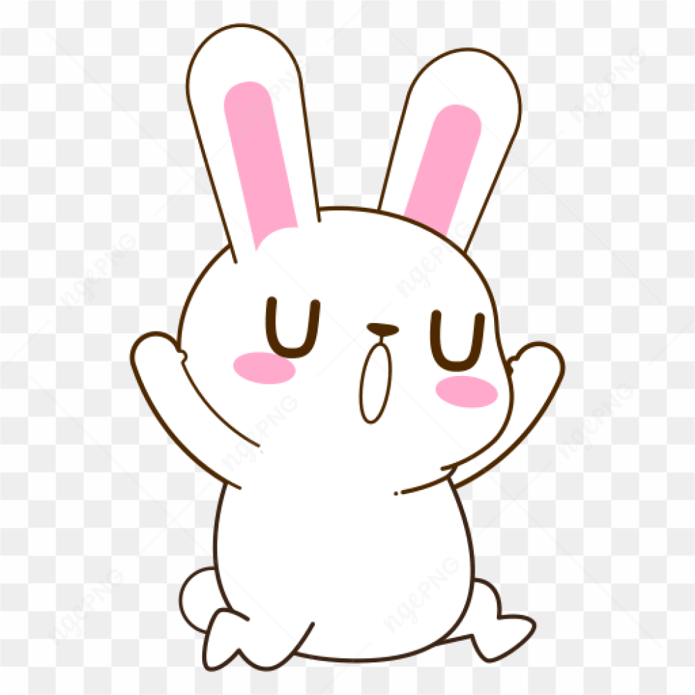Very sleepy rabbit 