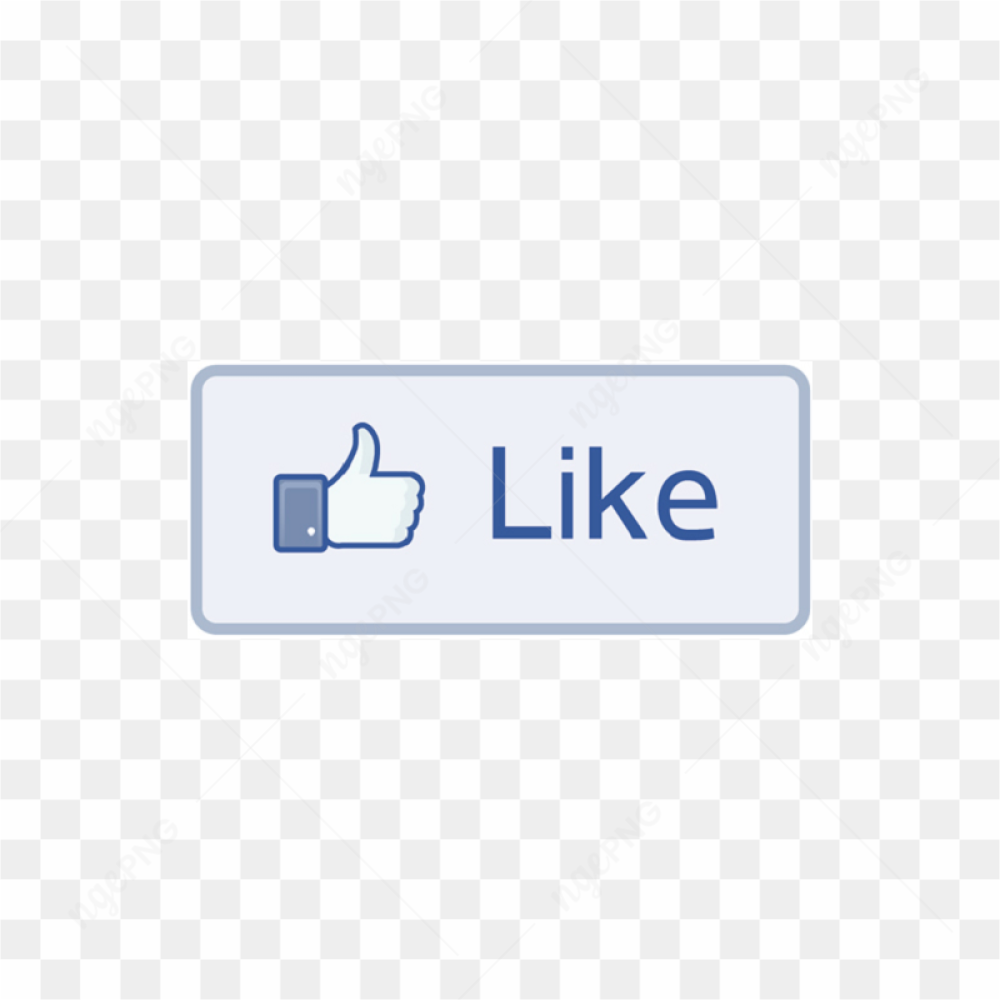 Facebook Like Transparent Image