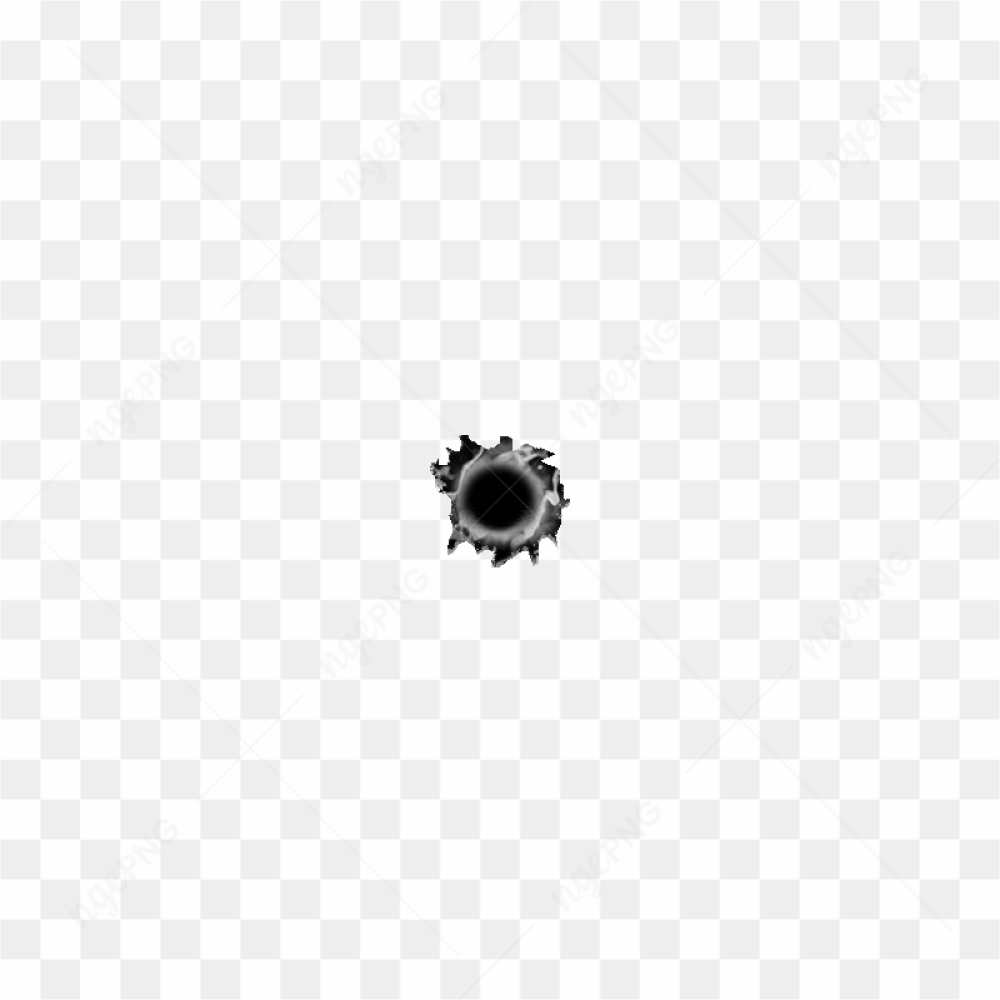 Bullet Shot Hole Png Image