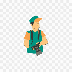 MALE PHOTOGRAPHER IN GREEN