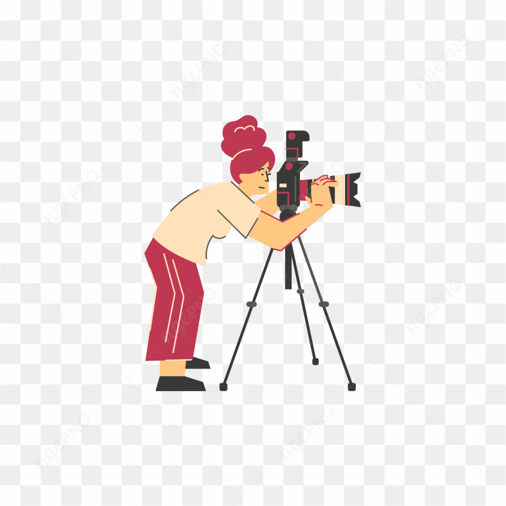 PHOTOGRAPHER USING TRIPOD