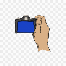 TAKING PHOTO WITH RIGHT HAND