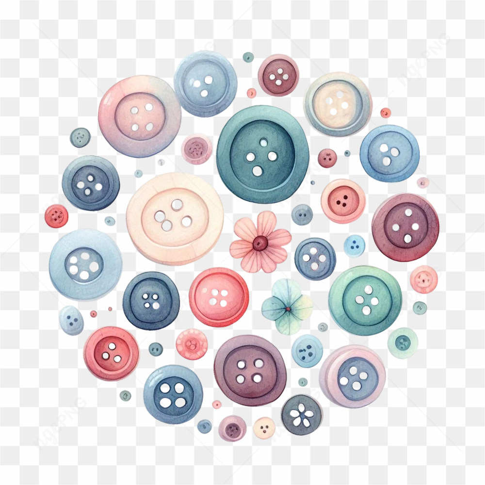Retro Sewing PNG Sublimation Clipart