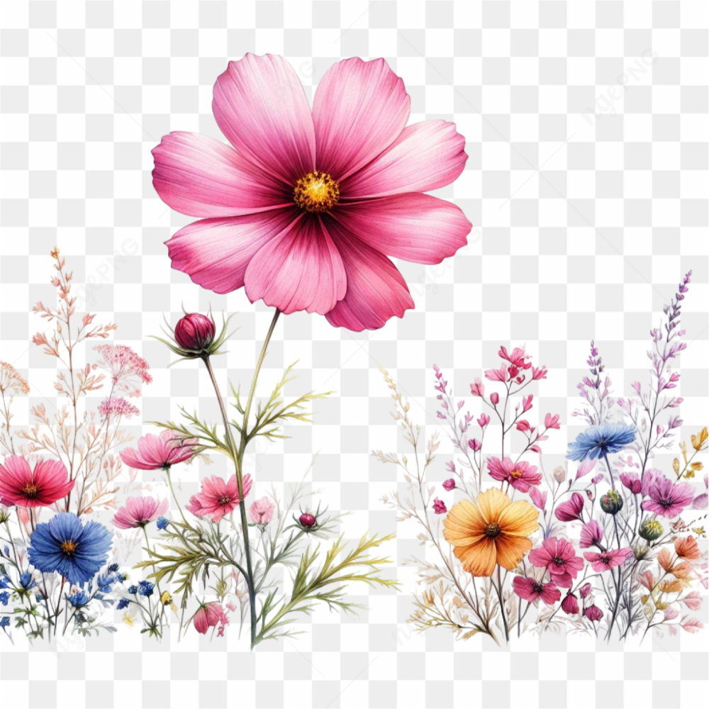Watercolor Botanicals Clipart