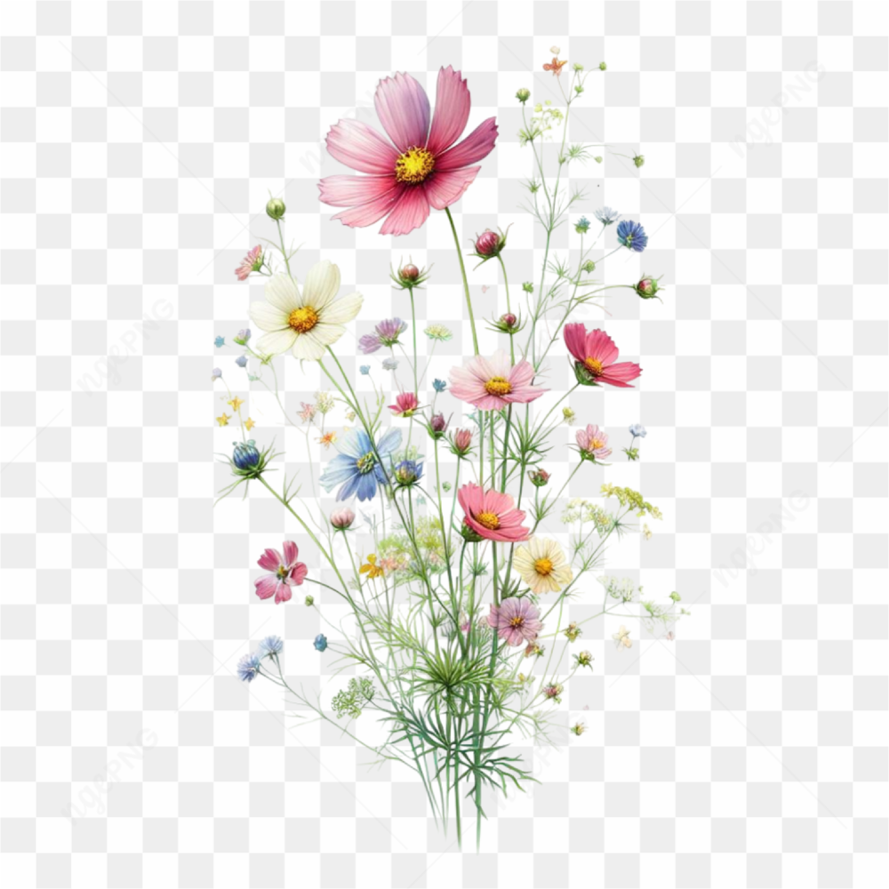 Watercolor Botanicals Clipart
