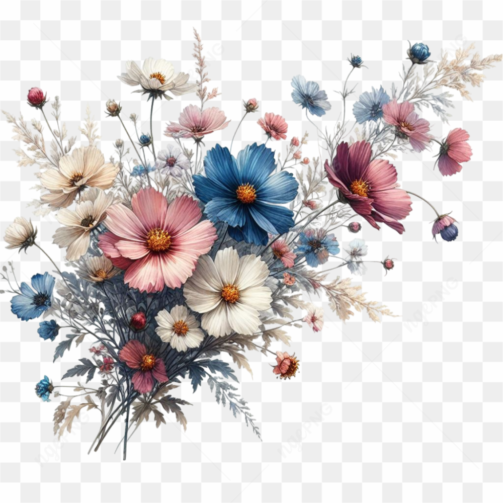 Watercolor Botanicals Clipart