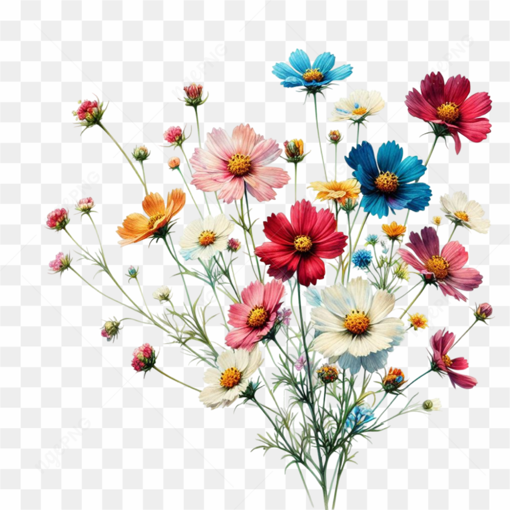 Watercolor Botanicals Clipart