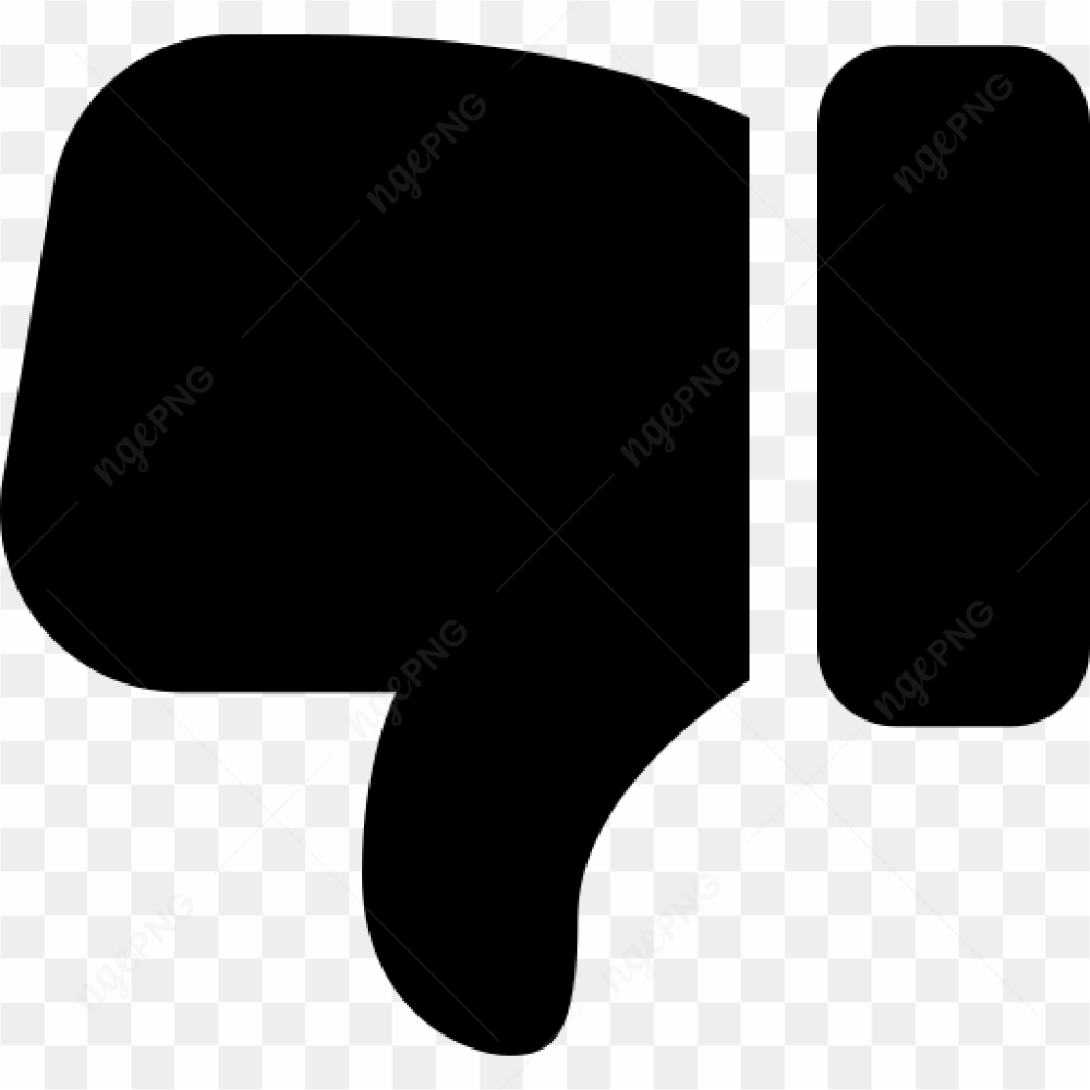 Thumbs down icon