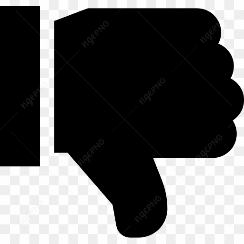 Dislike icon sumbol