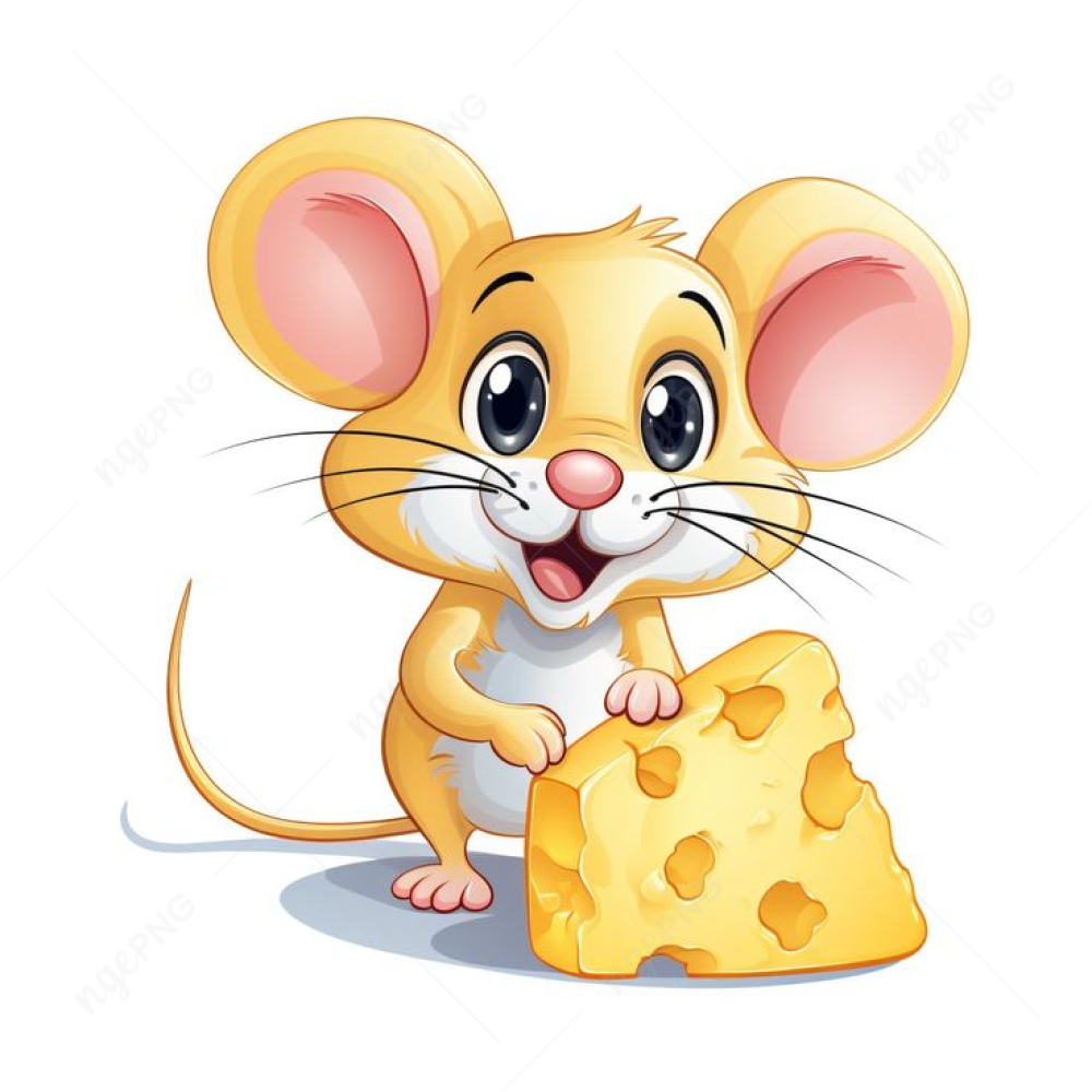 Mouse and cheese
