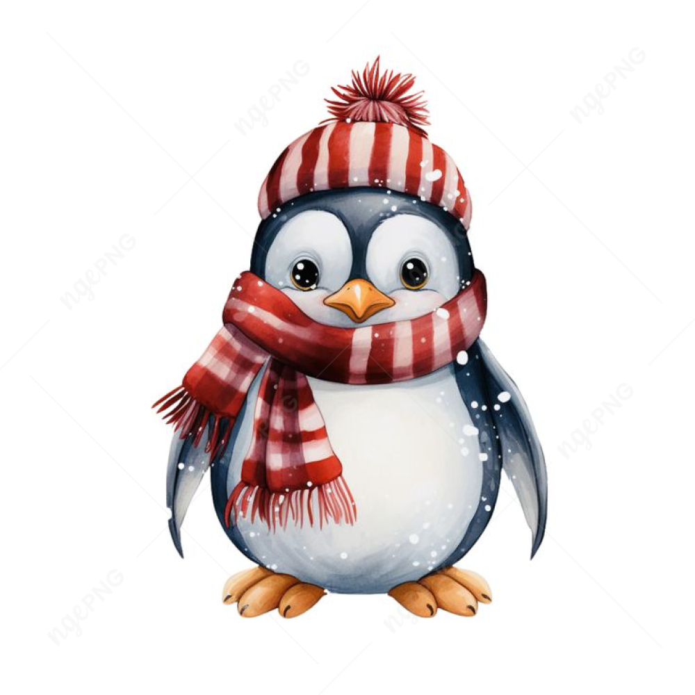 Penguin in a hat