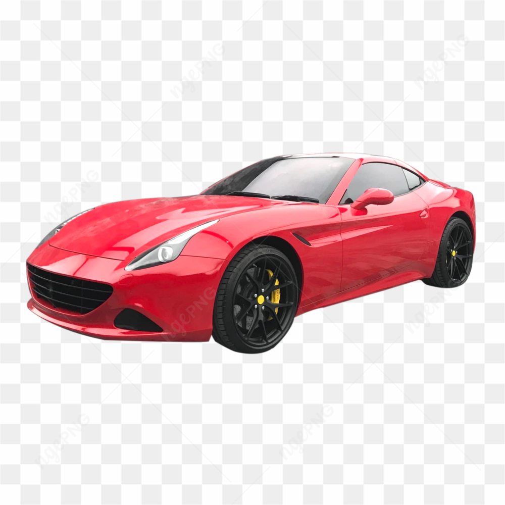 The luxurious car