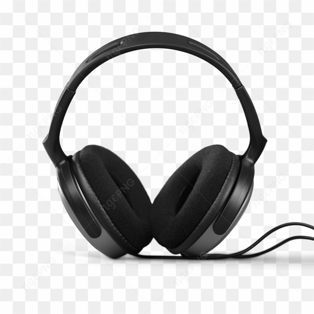 The loud music from headphone