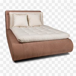 The king size bed