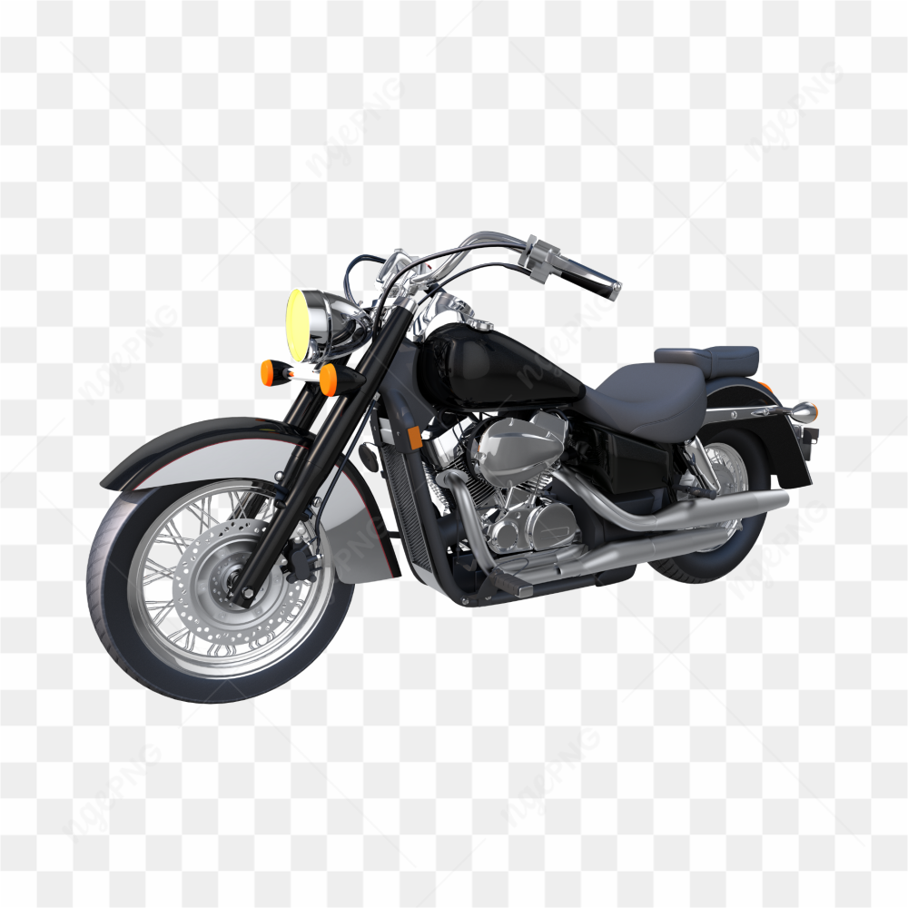 The luxurious motorcyle