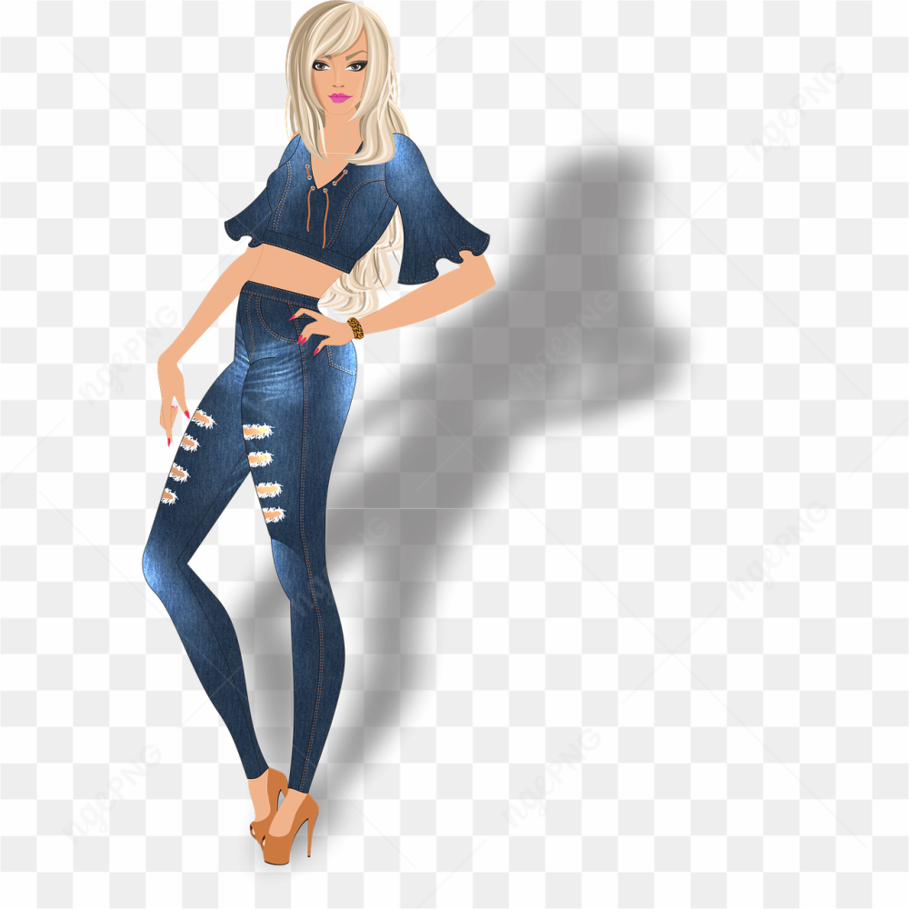 A beautiful woman l